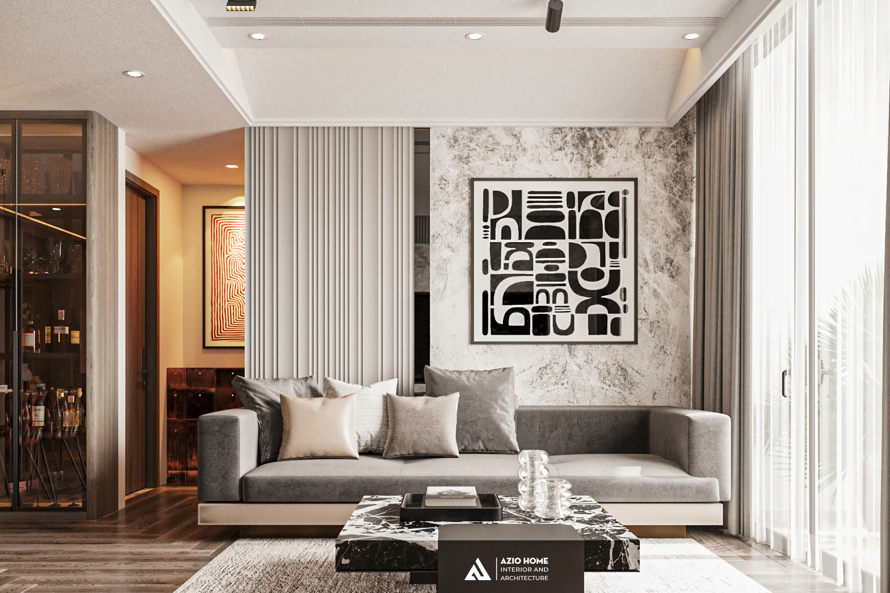 Mẫu phòng khách Ocean Park