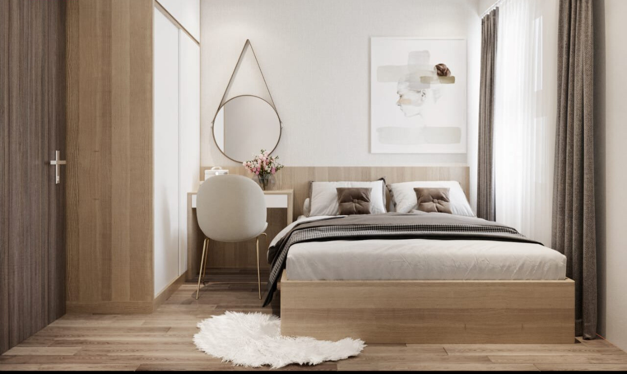 Cách thiết kế nội thất thông minh giúp tối ưu không gian với phòng ngủ 10m2