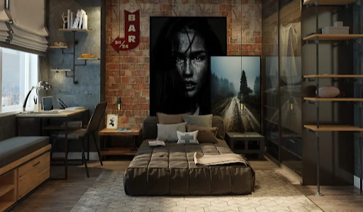 Không gian hiện đại, mang đậm chất cá tính của gia chủ