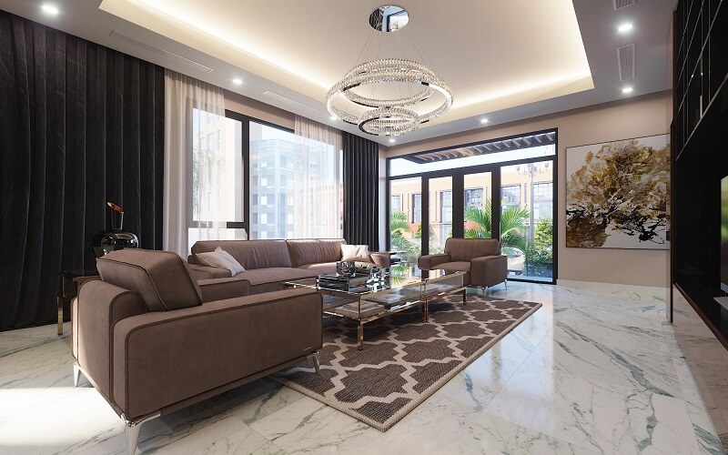 Thiết kế nội thất biệt thự Vinhomes