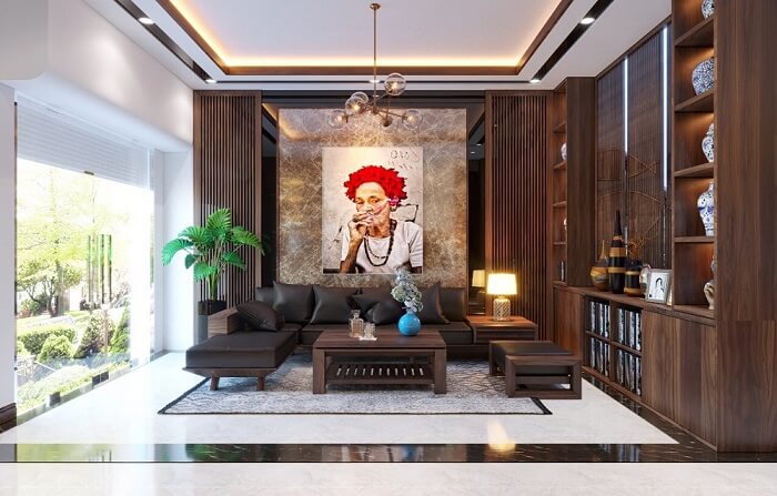 Nội thất biệt thự Vinhomes do Azio Home thiết kế và hoàn thiện