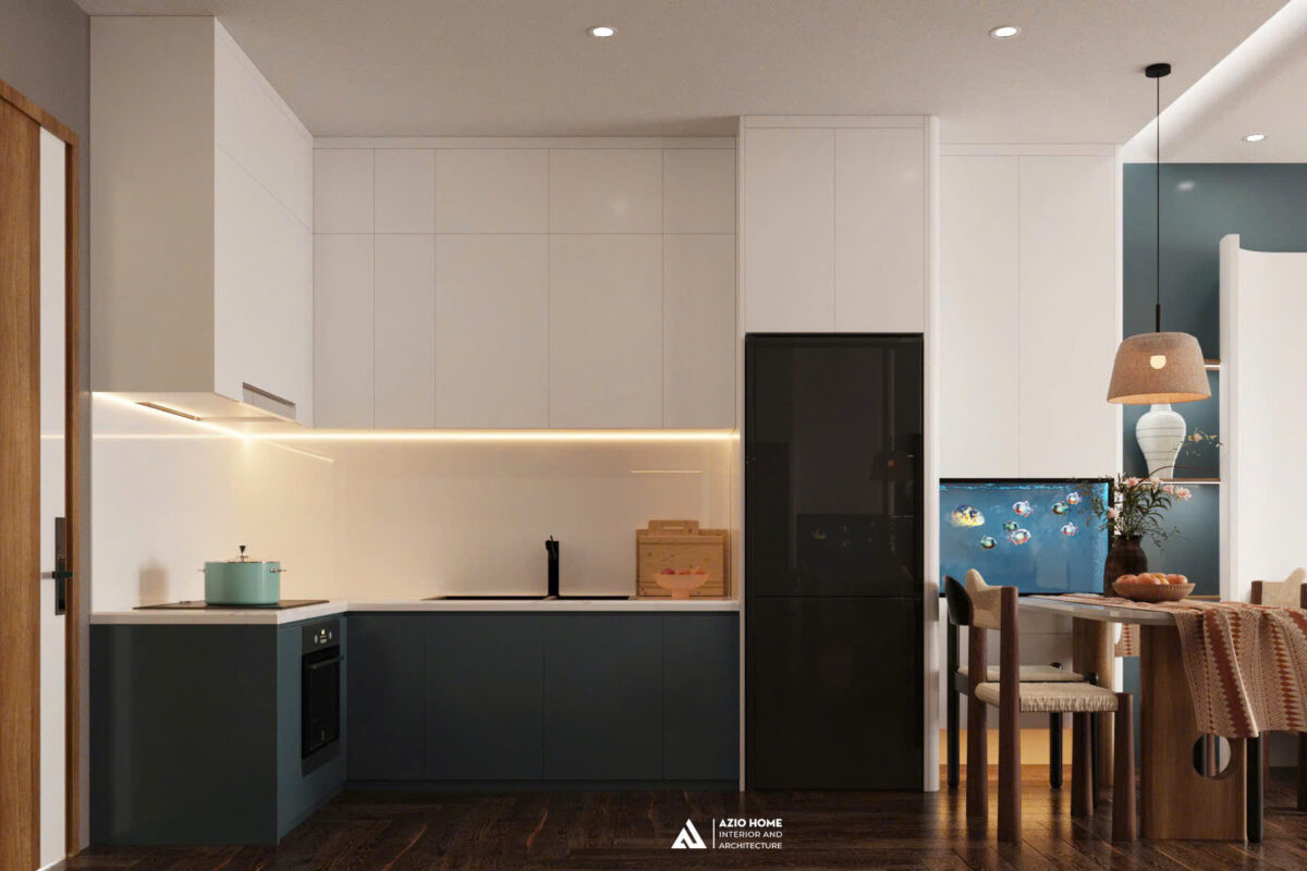 Nội thất phòng bếp Vinhomes Ocean Park