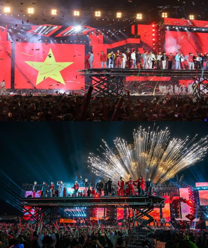 Cảm xúc bùng nổ cùng Concert Anh Trai Vượt Ngàn Chông Gai