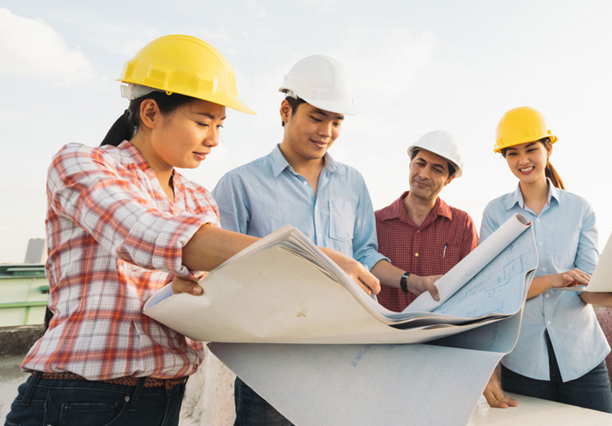 hảo sát hiện trạng và chuẩn bị trước khi thi công nội thất