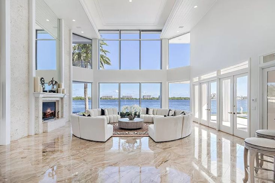 Mẫu phòng khách biệt thự Ocean Park