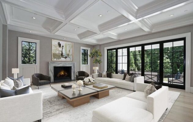 Mẫu phòng khách biệt thự Vinhomes Ocean Park