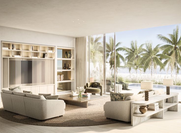 Mẫu phòng khách biệt thự liền kề