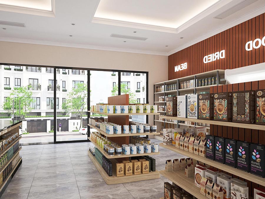 Mẫu thiết kế nội thất Shophouse