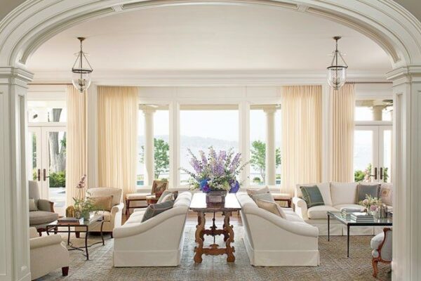 Mẫu thiết kế phòng khách biệt thự Vinhomes Ocean Park