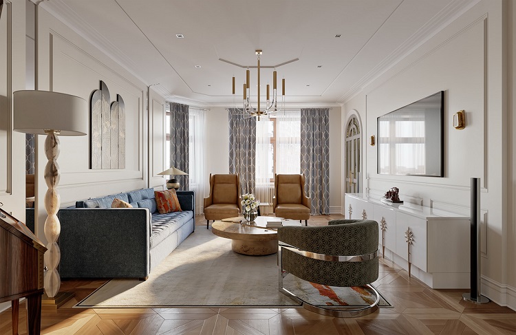 Nội thất châu Âu hiện đại 