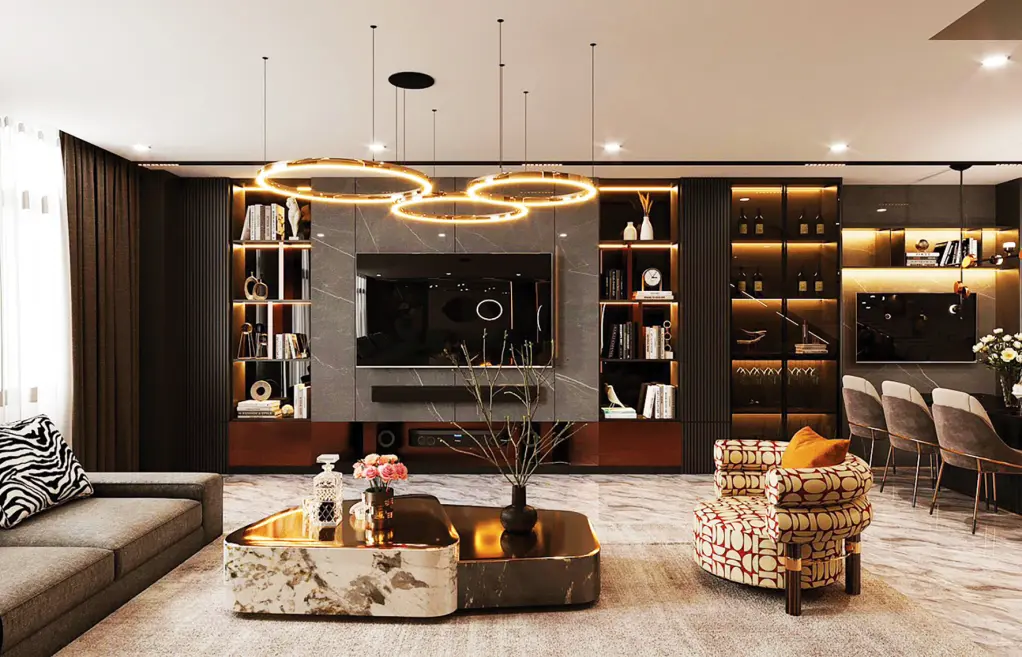 Phong cách nội thất hiện đại