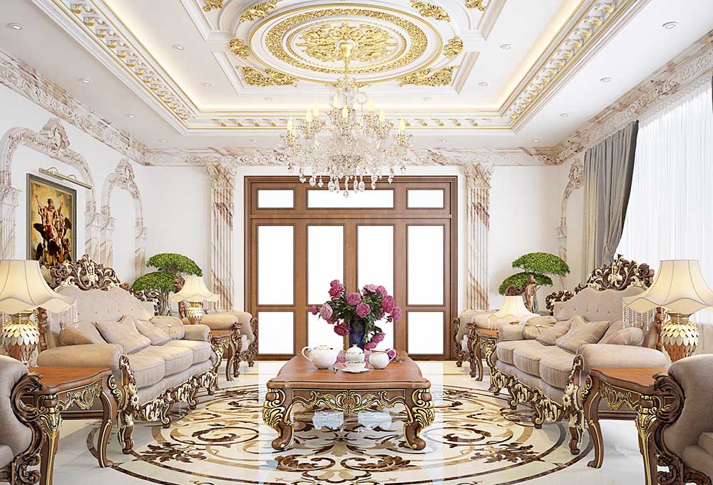 Phong cách thiết kế nội thất theo phong cách Châu Âu